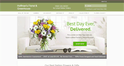 Desktop Screenshot of hoffmansflorist.com